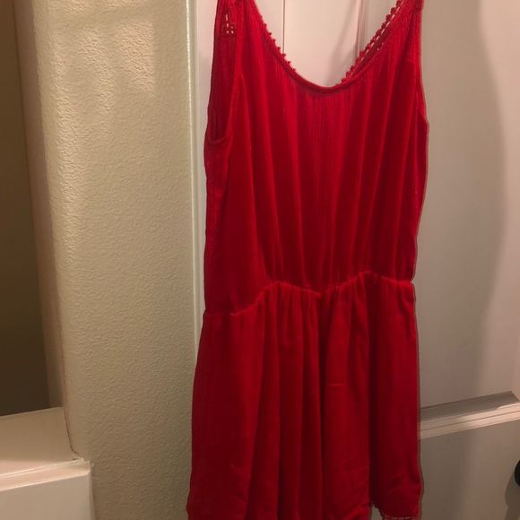 LUSH NORDSTROM RED ROMPER - Picture 5 of 5